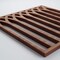 Ekena Millwork Extra Small Cedar Park Decorative Fretwork Wood Wall Panels, Walnut, 7 3/8"W x 7 3/8"H x 3/8"T WALW08X08X0375CRPWA - alternate 2
